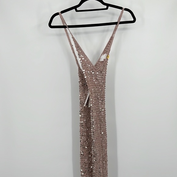 retrofete Marie Dress in Rose Gold XS/S - Picture 6 of 13